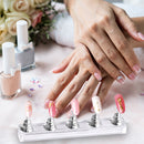 Nail Tips Removable Adhesive Glue Clay Nail Art Showing Shelf Display Board