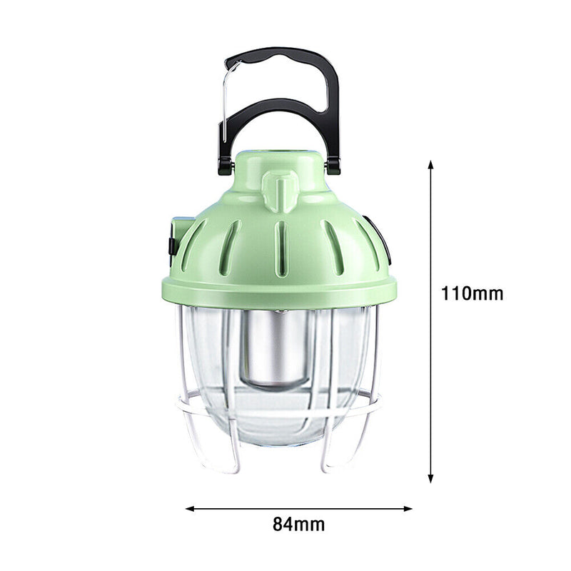 Retro Camping Light IPX4 Waterproof One-key Control 7-level Dimming for Outdo