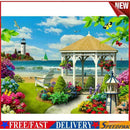 5D DIY Full Drill Diamond Painting Cartoon View Cross Stitch Embroidery Kit