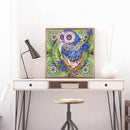 5D DIY Special Shaped Diamond Painting Owl Embroidery Mosaic Kit Home Wall De