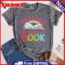 Fashion Rainbow Book Short Sleeve T-Shirt (Dark Grey XL) -06700