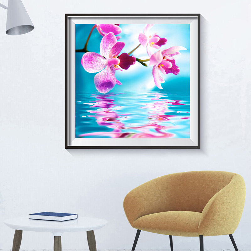 5D DIY Diamond Painting Flowers Embroidery Full Drill Cross Stitch Mosaic Kit