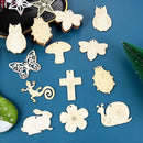 Handcraft Easter Decorations Easter Wood Chips Easter eggs Hanging Ornaments