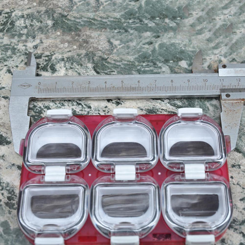 Magnetic Fishing Hook Storage Tackle Box Fishhook Accessories Tools Case