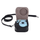 PU Leather Bag Case w/ Adjustable Shoulder Strap for Instax Mini 11 (Black)