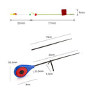 Ultralight Winter Ice Fishing Extension Rod Fishing Tools ABS fishing Rod