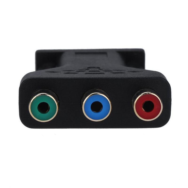 ALLOYSEED Adapter Converter VGA Male, 3 RCA Female Converter Adapter Spli