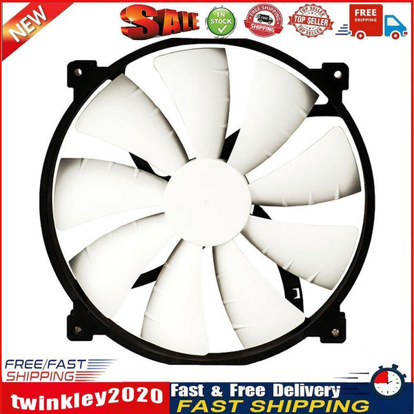 PHANTEKS PH-F200SP Chassis Cooler 3 Pin Computer Case Cooling Fan (White) Newly