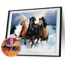 5D DIY Full Drill Diamond Painting Horse Cross Stitch Embroidery Mosaic Cra