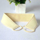 Bath Shower Exfoliating Back Strap Scrubber Brush Body Massage FAST Towel L0H6