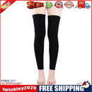 2pcs Warm Women Socks Leg Warmers Leisure Long Thigh High Socks (Black)