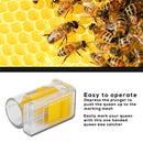 Bee Queen Marking Catcher Plastic Plunger Plush One Handed Beekeeper Tools Newly