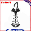 Camping Plank Floor Spring Nail Outdoor Awning Tent Wind Rope Fixed Hook Buckle