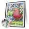 Summer Oil Paint By Numbers DIY Handpainted on Canvas Wall Art Picture Crafts