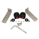 4pcs Electric Scooter Taillight for M365 1S Rear Tail Warning Lamp (Black)