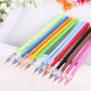 12pcs/Set Cute Diamond Head Refills Roller Ball Gel Pen Refill(12 Colors) Newly