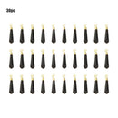 30/50x Copper Head Rubber Fishing Float Seat Rotation Drift Bobber Buoy Seat