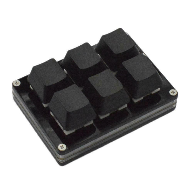 6 Keys Blacks Keypad Mini Keyboards Copy And Paste Shortcuts Custom B5I9