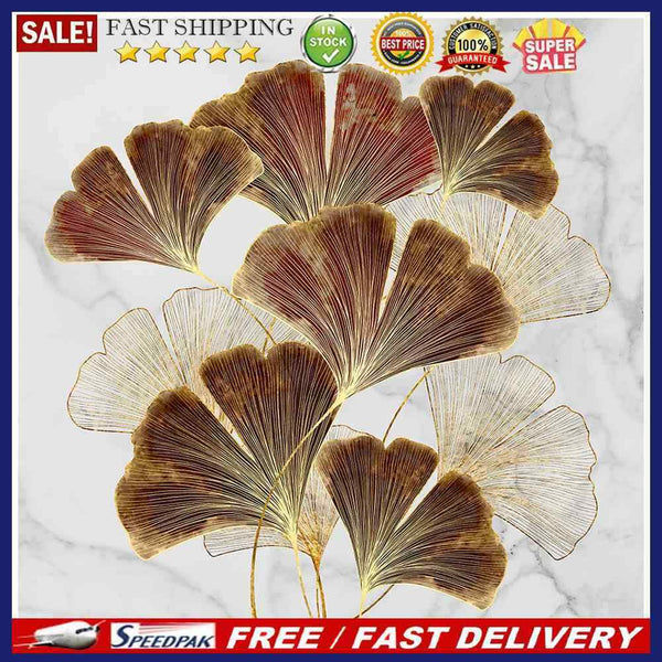 Ginkgo Leaf Stamped Cross Stitch Kits 11CT Printed Embroidery DIY Handmade Cr