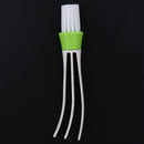 VODOOL Portable Double Finished Car Air Conditioning Vent Slot Clean Brush Inst