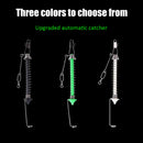 Fishing Hooks Automatic Spring Catch Ejection Jigging Head Fish Lure Tackles