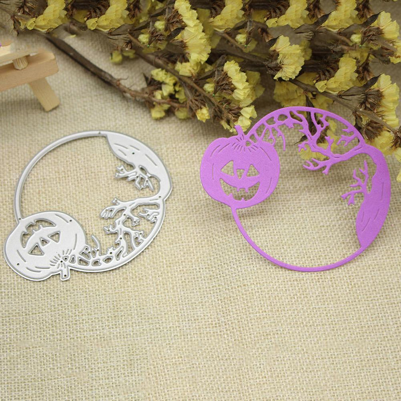 Halloween Pumpkin Metal Punching Molds Stencil DIY Scrapbooking Paper Cards Photo
