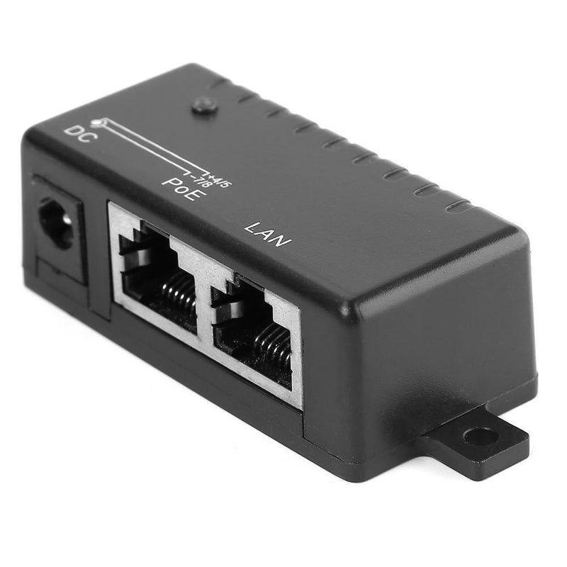 PoE Splitter PoE Injector RJ45 Passive DC 5.5mmx2.1mm Input Adapter Connector