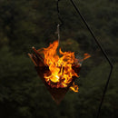 Convenient Triangle Wood Stove Barbecue Hanger Suspended Fire Pit Bonfire Stove