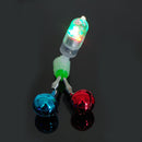 Twin Spiral Bells Outdoor Carp Fishing Rod Tip Bite Alarms Bell (Color)