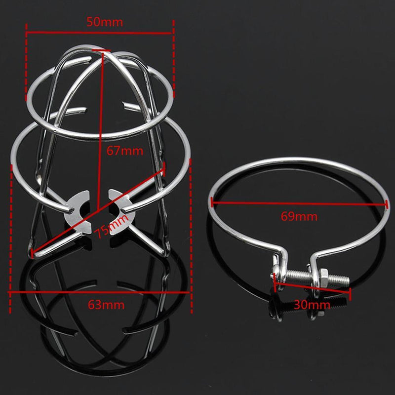 Fire Sprinkler Head Protection Frame Recessed Fire Sprinkler Headguard Cage