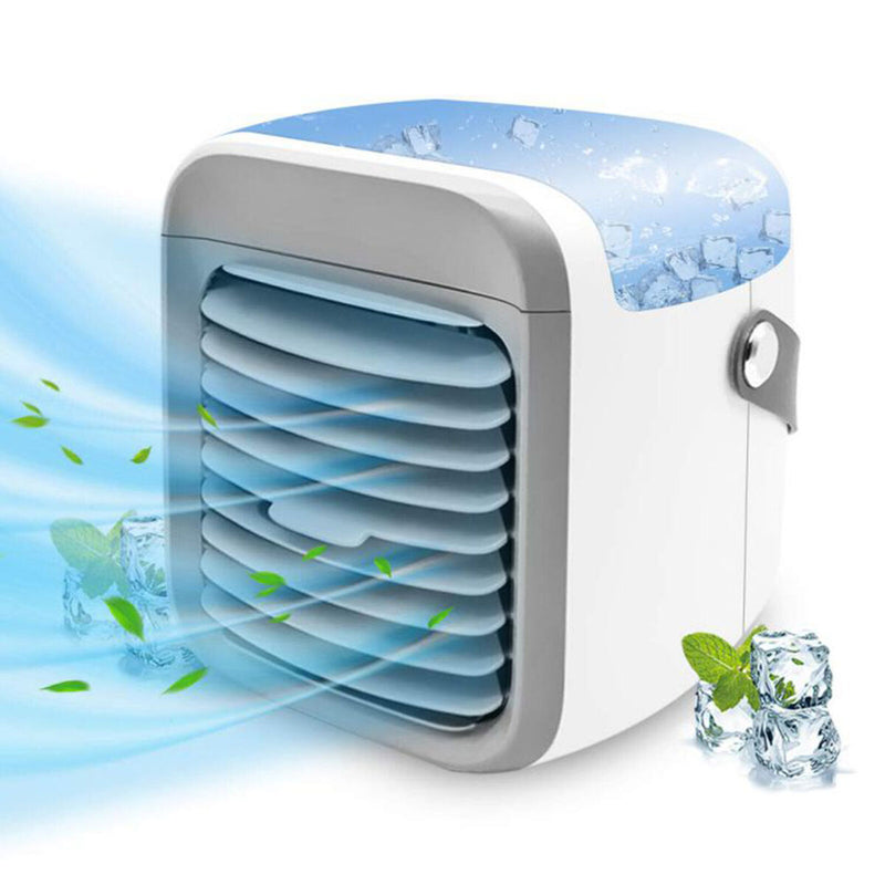 Personal Air Cooler Air Conditioner Desktop Cooling Fan Evaporative Humidifier