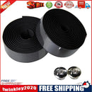 2Set Cycling Road Bike Sports Cork Handlebar Tape+ 2 Bar plug black+camo