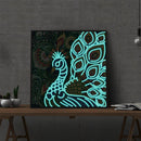 5D Special Shaped DIY Luminous Mosaic Kit Peafowl Rhinestone Diamond Painting