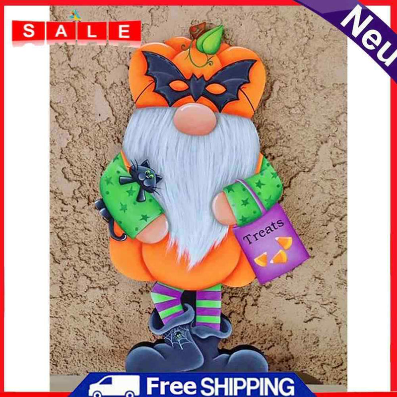 30x40cm 5D DIY Full Round Drill Diamond Painting Gingerbread Goblin Art Decor
