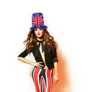 Party Parade Fancy Dress Accessories Queen Jubilee Union Jack Hat Party Props