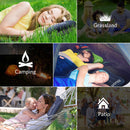 Ultralight Inflating Travel/Camping Pillows with Pouch Blue & Green