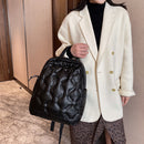 Fashion Winter Space Cotton Backpack Unisex Large Lightweight Business Bagpack
