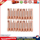 20pcs MIG Welding Nozzle Contact Tips Gas Diffuser Connector Holder (0.8) Newly