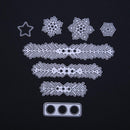 Christmas Tree Punching Molds Dies Kit Crafts for DIY 3 Dimensional Christmas