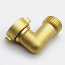 Hose Adapter Garden Hose Elbow Connector 90 Degree Brass Hose Joint Elbow