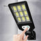 Solar Powered Wall Lamp Waterproof PIR Motion Sensor Outdoor Yard Light (A)