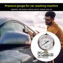 Stainless Steel Pressure Washer Pressure Gauge 6000PSI/40MPa 3/8in Fitting Newly