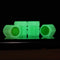Luminous Stem Cover Tire Valves Caps Universal Valves Nozzles (12pcs Green)