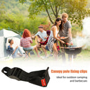 Oxford Cloth Tent Pole Retainers Adjustable Picnic Pyramid Tent Pole Holder