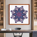 DIY Mosaic Mandala Pattern Part Special Shape Diamond Painting Kit (YK135) Newly