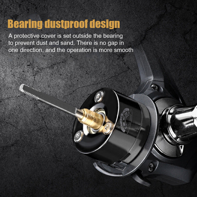 15-20kg Max Drag Spinning Fishing Reel 5.2/1 Speed Ratio Tackle (DA3000) Newly