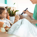 USB Charge LED Flashlight Medical Pen Light Mini Clip Nursing Lamp (Black) Newly