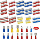 280PCS Assorted Crimp Spade Terminal Insulated Electrical J7Y1 A3 Connector U3U4