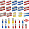 280PCS Assorted Crimp Spade Terminal Insulated Electrical J7Y1 A3 Connector U3U4