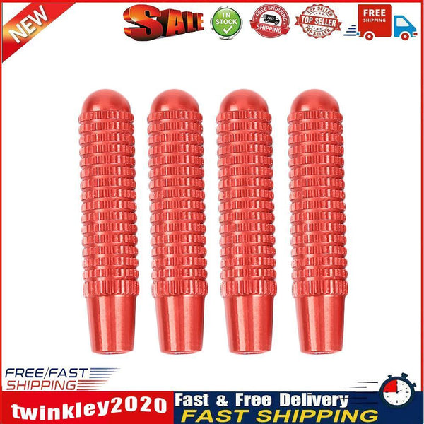 4pcs Aluminum Alloy Door Lock Knobs for Mercedes Benz A B GLA CLA (Red) Newly